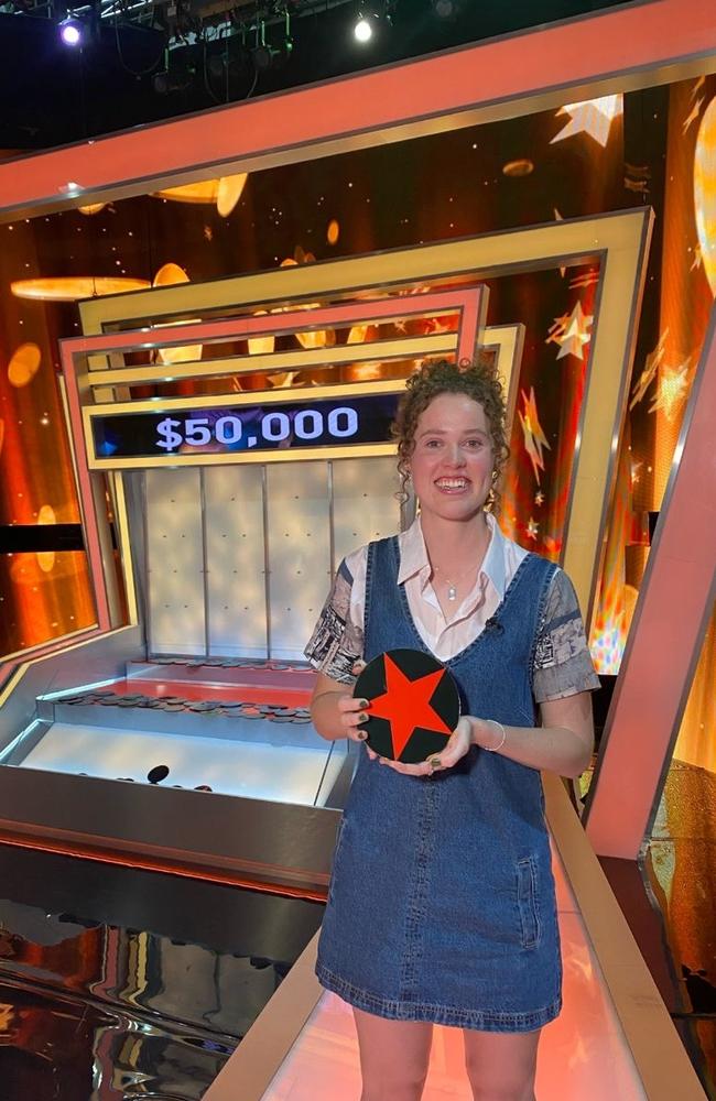 Herne Hill local Arnika Nelson won $50,000 on Tipping Point. Picture: Supplied