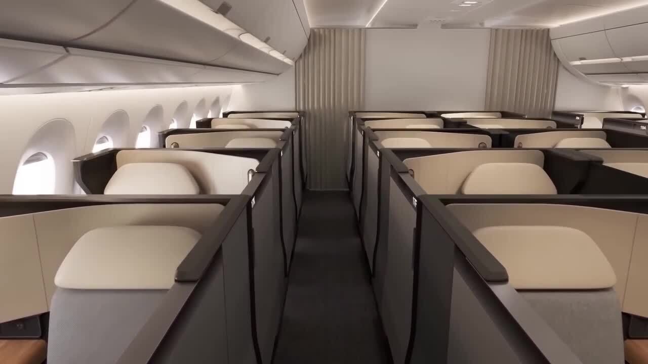 Inside the Project Sunrise aircraft