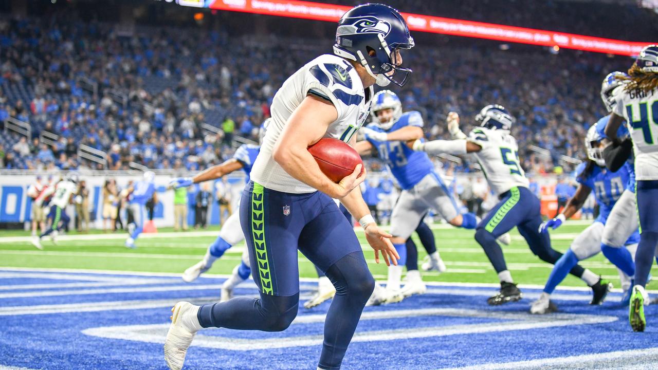 From the Aussie Sweep to stellar stats, Seattle punter Michael Dickson is lighting up the NFL. (Photo by Steven King/Icon Sportswire via Getty Images)