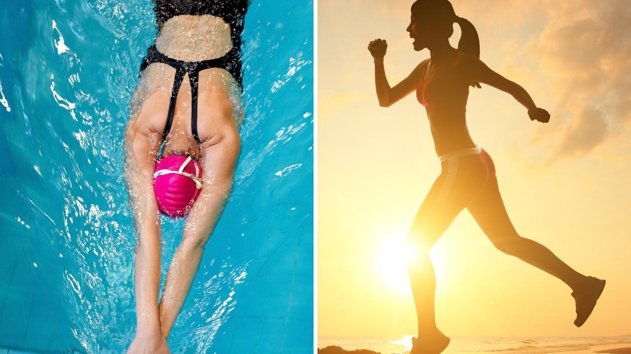 Swimming vs. running: Choosing the better exercise for your body