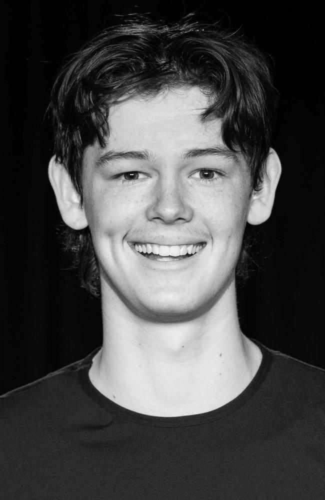 Corey Gibb from Queensland Academies Creative Industries The Addams Family musical cast.