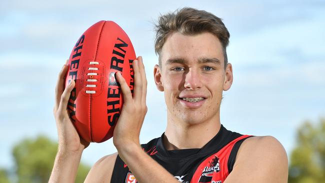 Riley Thilthorpe was tipped to go high in this year’s draft. Picture: AAP/ Keryn Stevens.