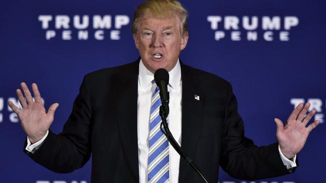 Donald Trump has mastered the art of political persuasion. Picture: AFP/Mandel Ngan