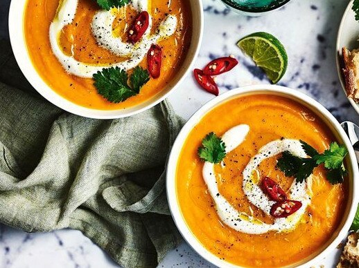 Pumpkin soup.