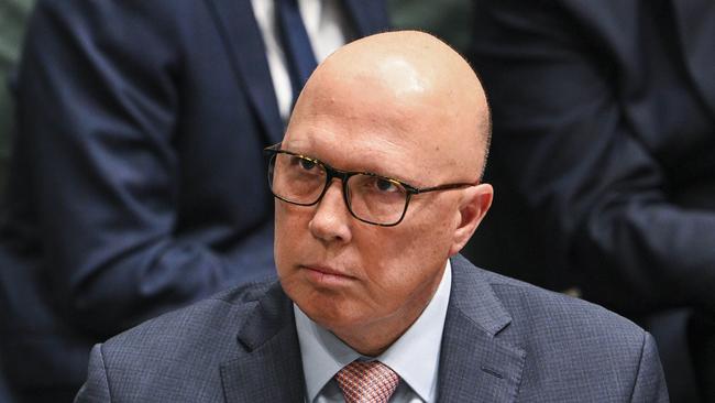 Opposition Leader Peter Dutton. Picture: NCA NewsWire / Martin Ollman