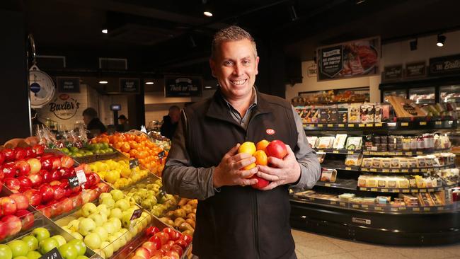 Matt Baxter owner of Baxter's IGA Sandy Bay that has opened recently. Baxter's IGA Sandy Bay has now opened expanding from their original store at Snug. Picture: Nikki Davis-Jones