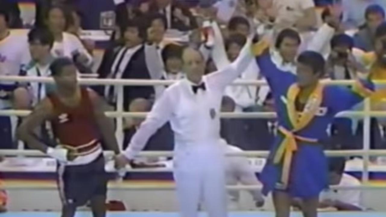 Roy Jones Jr denied victory against Park Si-Hun in the 1988 Olympic final.