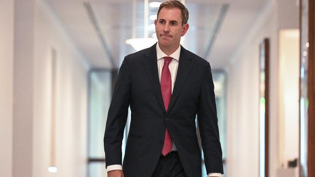 Treasurer Jim Chalmers at Parliament House in Canberra. Picture: NCA NewsWire / Martin Ollman