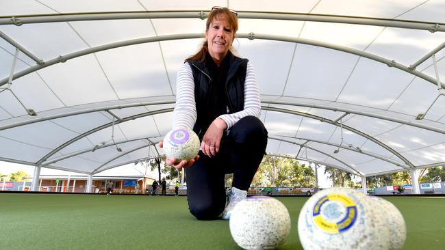 Ally Baldock will line up with the Heysen Comets in this year’s Bowls SA Super League. Picture: AAP/Sam Wundke