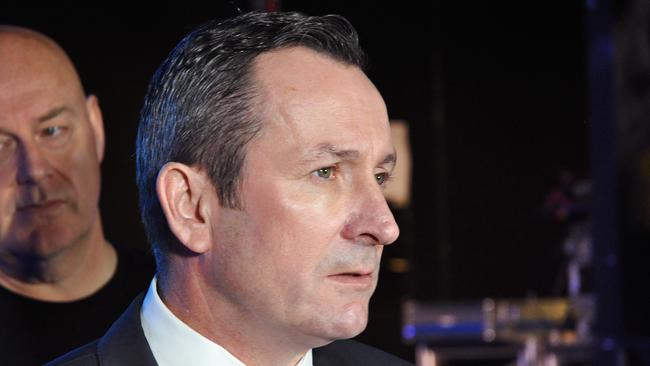 WA Premier Mark McGowan. Picture: AAP