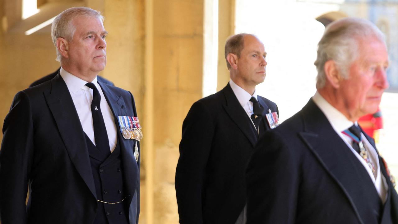 Prince Andrew is likely to need alternate accommodation once his brother takes charge. Picture: Chris Jackson/Pool/AFP