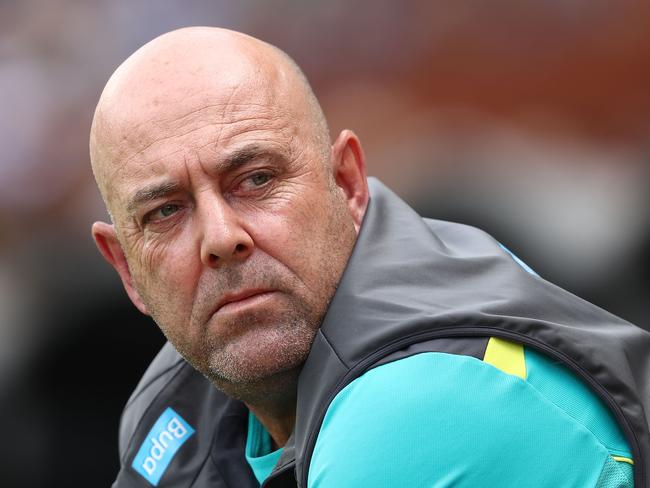 Former Australian coach Darren Lehmann allegedly spoke to England counterpart Trevor Bayliss about the exchange. Picture: Getty