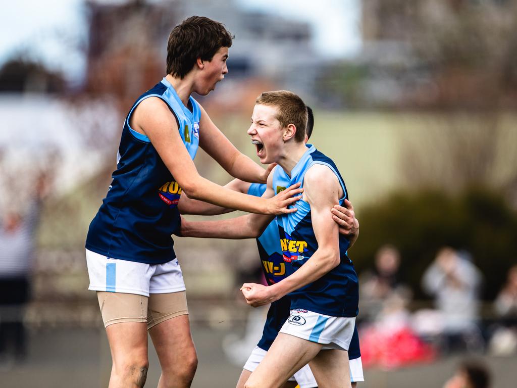 STJFA Grand Finals: North Hobart v Lindisfarne U14A1 Lindisfarne win Picture: Linda Higginson