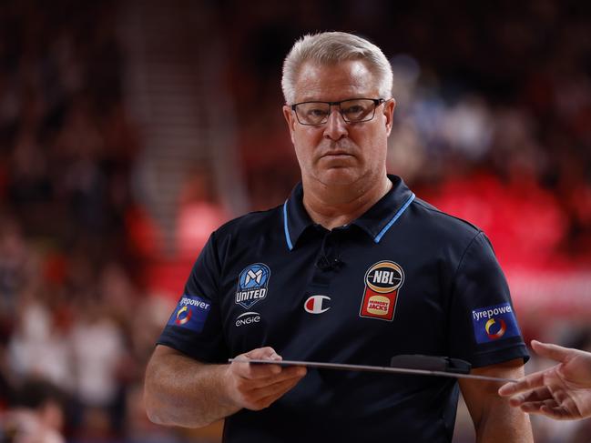 Dean Vickerman is left to pick up the pieces again. Picture: Darrian Traynor/Getty Images.