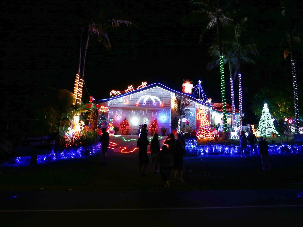 Christmas Lights at 26 Forest Oak Drive, Upper Coomera. Picture Glenn Hampson