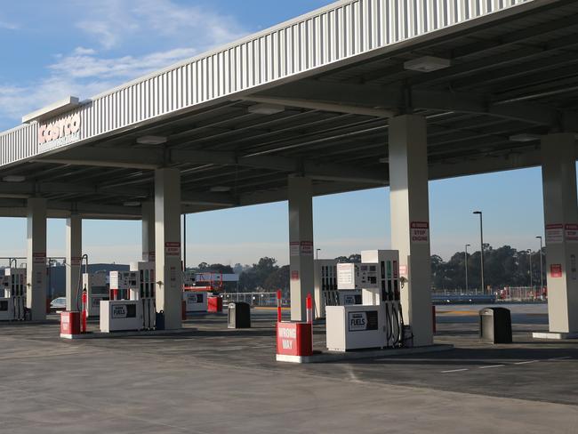 Costco petrol station at Marsden Park.