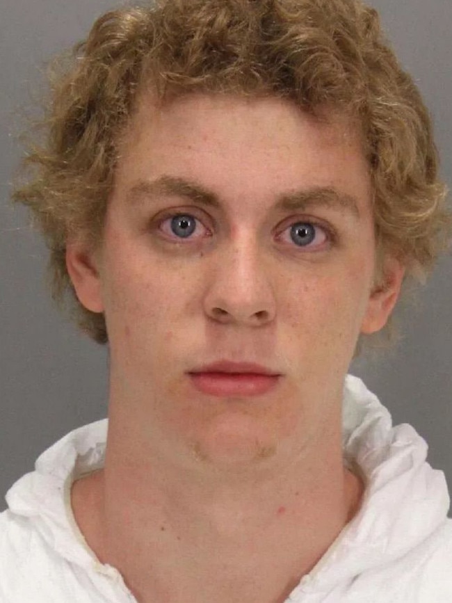 Brock Turner. Picture: Stanford University Department of Public Safety