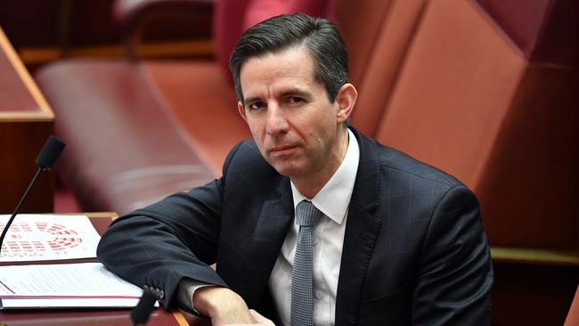 Trade Minister Simon Birmingham does not want to lose Chinese students in Australia. Picture: Sam Mooy/Getty Images