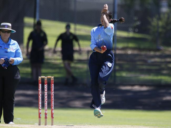 Aishleen Gir picked up two wickets for Parra. Picture Warren Gannon Photography