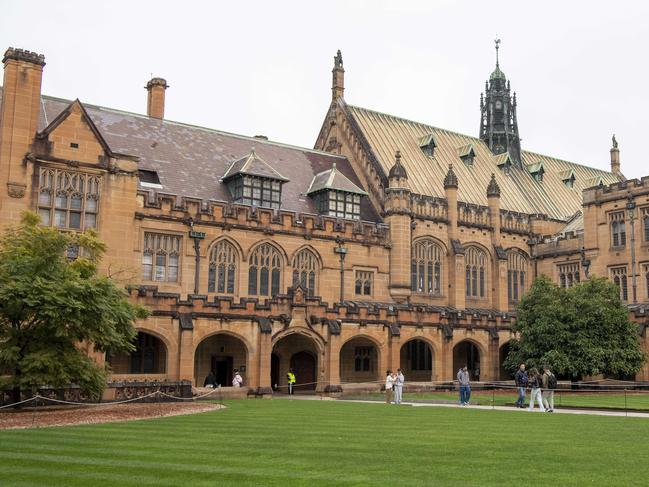 SYDNEY, AUSTRALIA - NewsWire Photos - JULY 5, 2024: PLACES THAT LOOK LIKE EUROPE LOCATIONS.Sydney University.Picture: NewsWire / Simon Bullard.