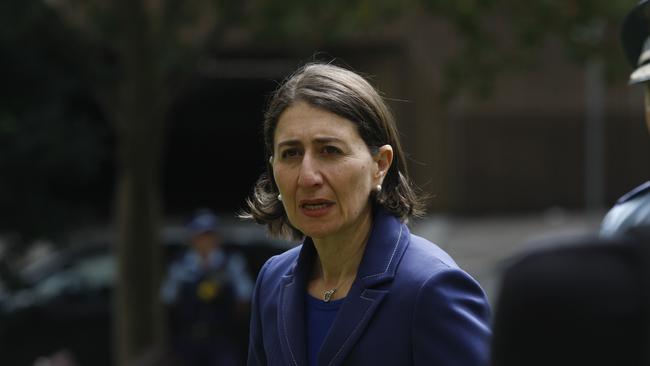 Premier Gladys Berejiklian is being urged to allow heavy industry to continue. (Picture: Dean Sewell-Pool/Getty Images)