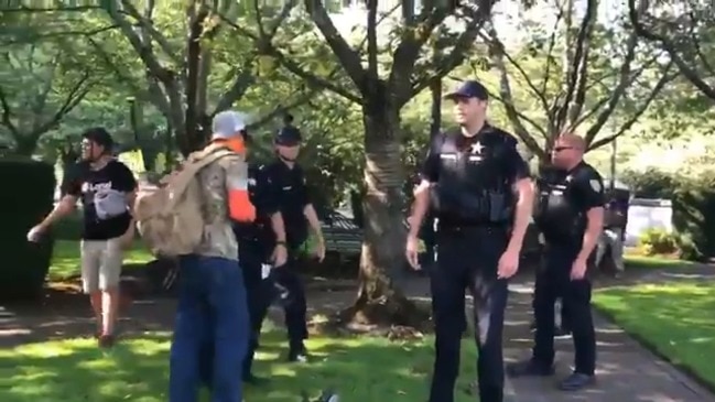 Multiple People Arrested as Trump Supporters and Proud Boys Rally in Salem