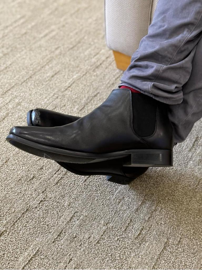 Julius Marlow Kick Boots Black. Picture: Troy Nankervis