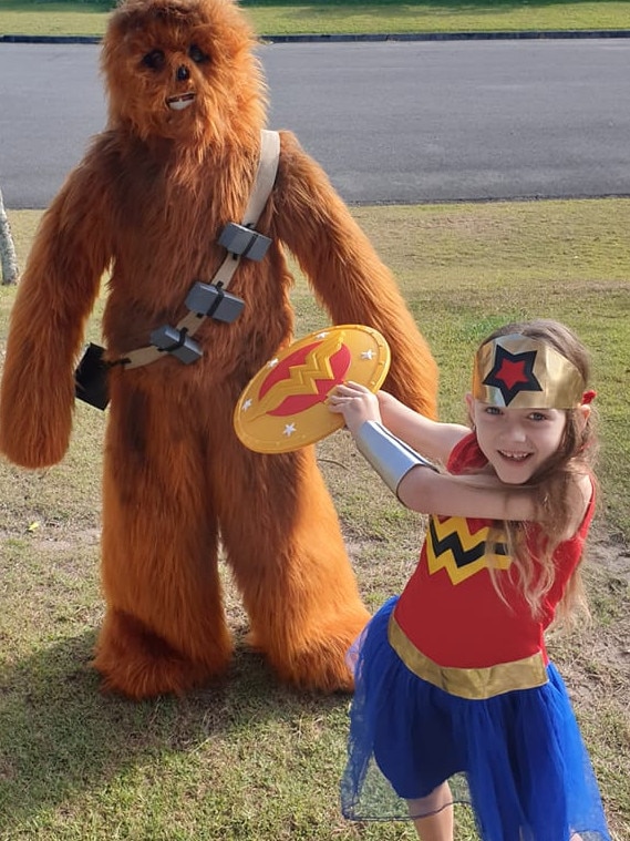 Gold Coast Book Week 2021: Chewbacca and Wonder Woman
