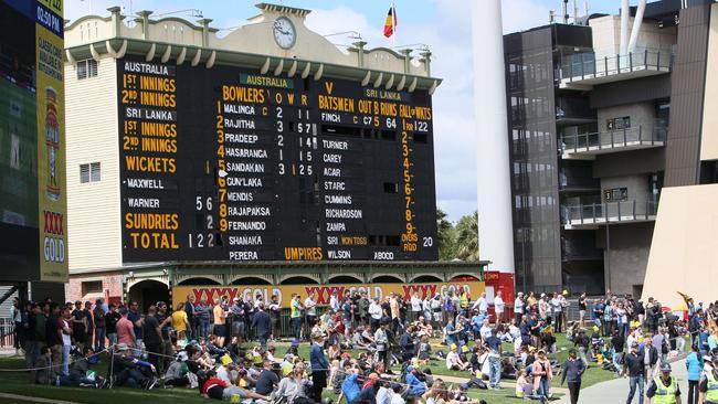 It will cost spectators even more to buy food and drink at Adelaide Oval. Picture: AAP/Emma Brasier