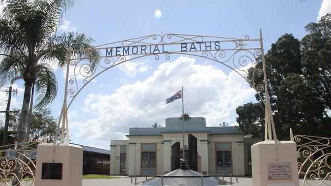 DEEP END: The Lismore Memorial Baths are still closed seven months after they were damaged in the March floods.