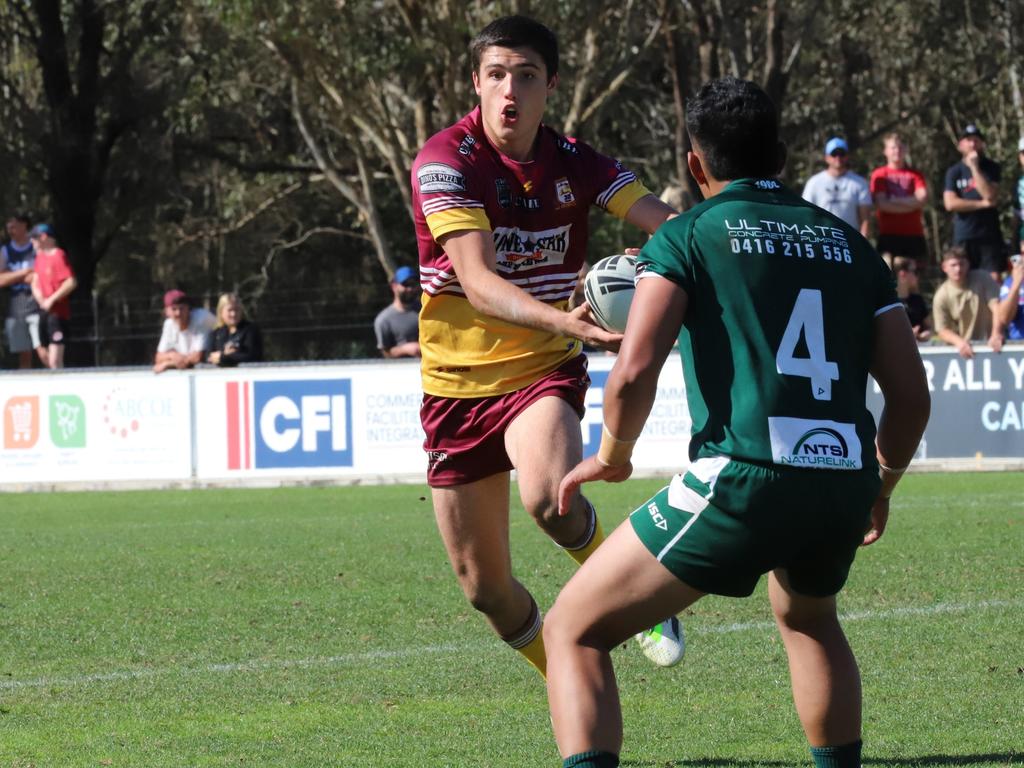 Jett Cleary takes the halfback spot at Penrith. Picture: Steve Montgomery