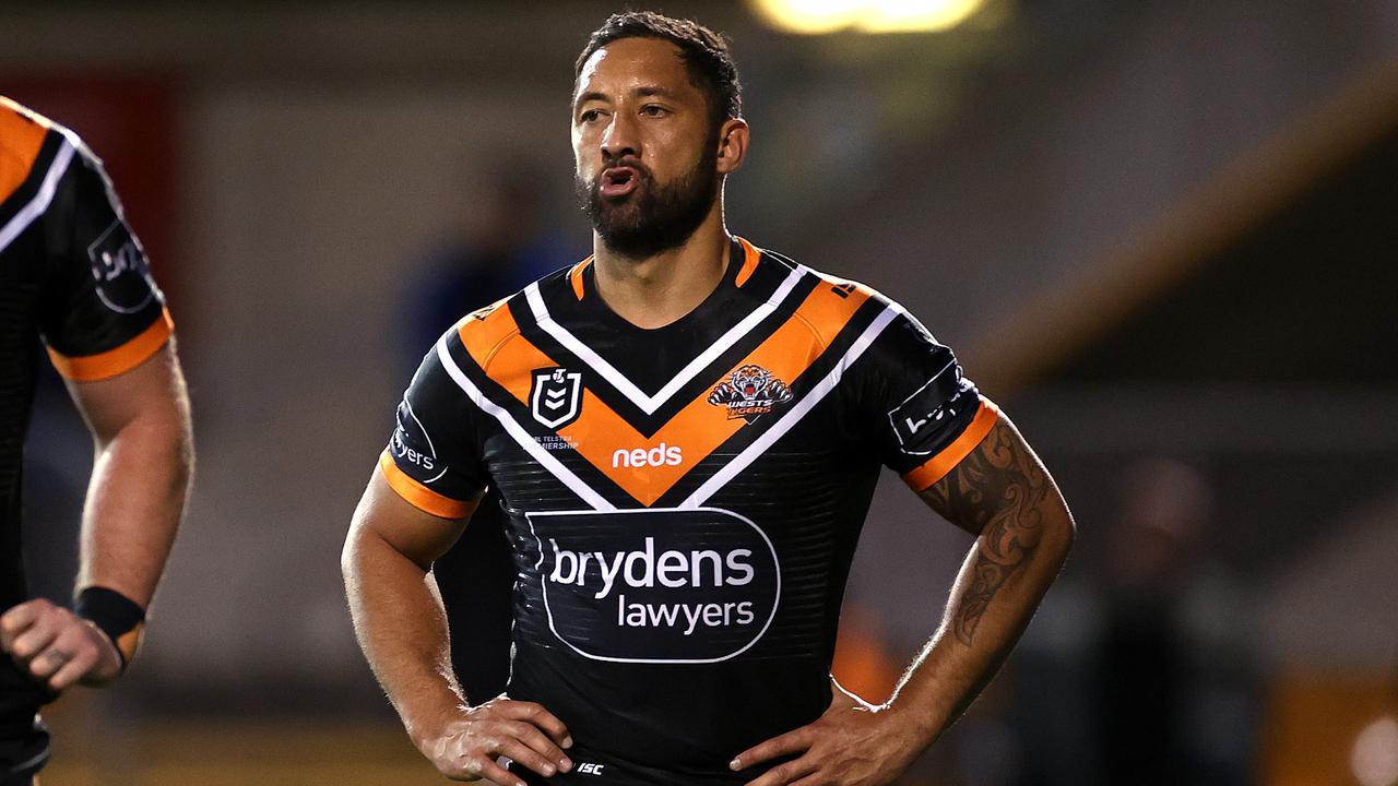 Benji Marshall’s time at the Tigers could be up. Picture. Phil Hillyard