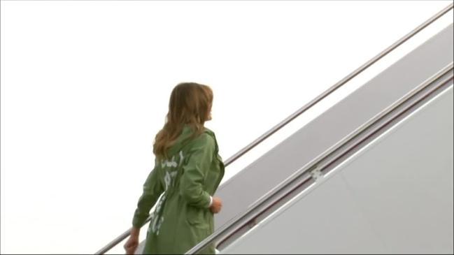 Melania's jacket