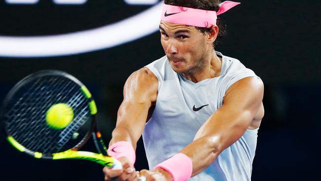 Nadal appeared in control early on. (Michael Dodge/Getty Images)