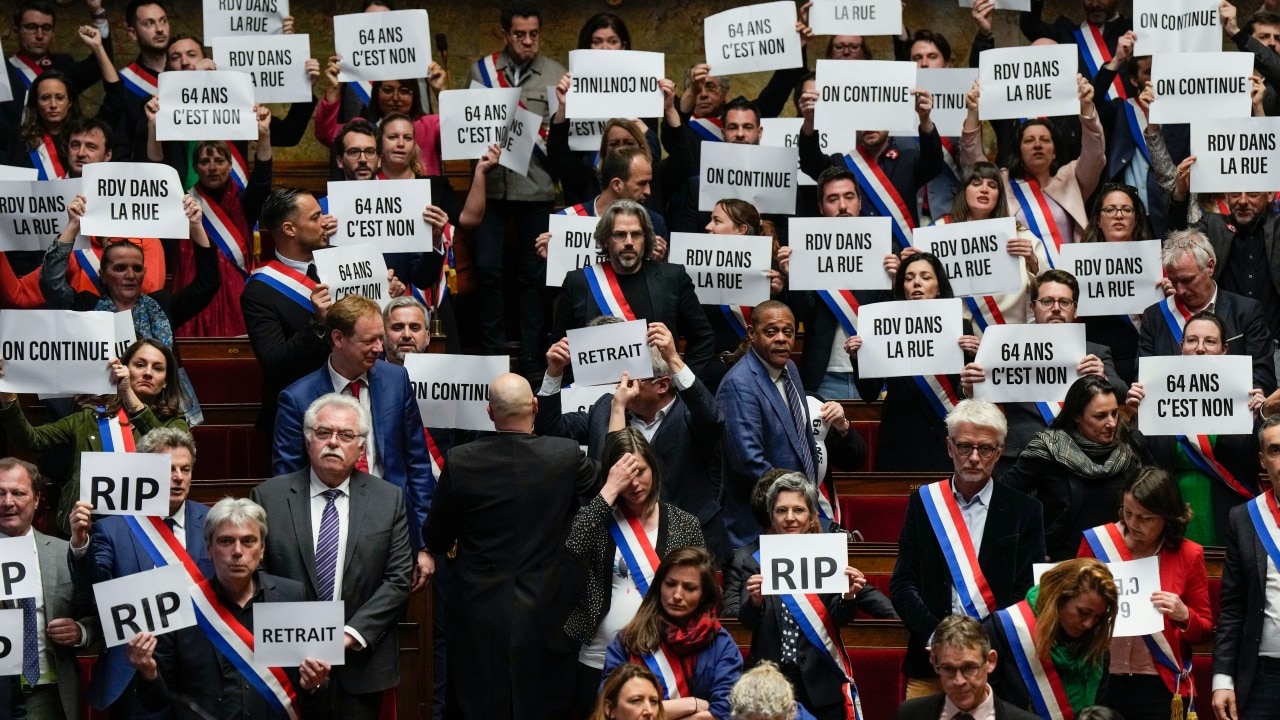 ‘Take Up Arms’: Thousands Of Protesters Demand French President ...