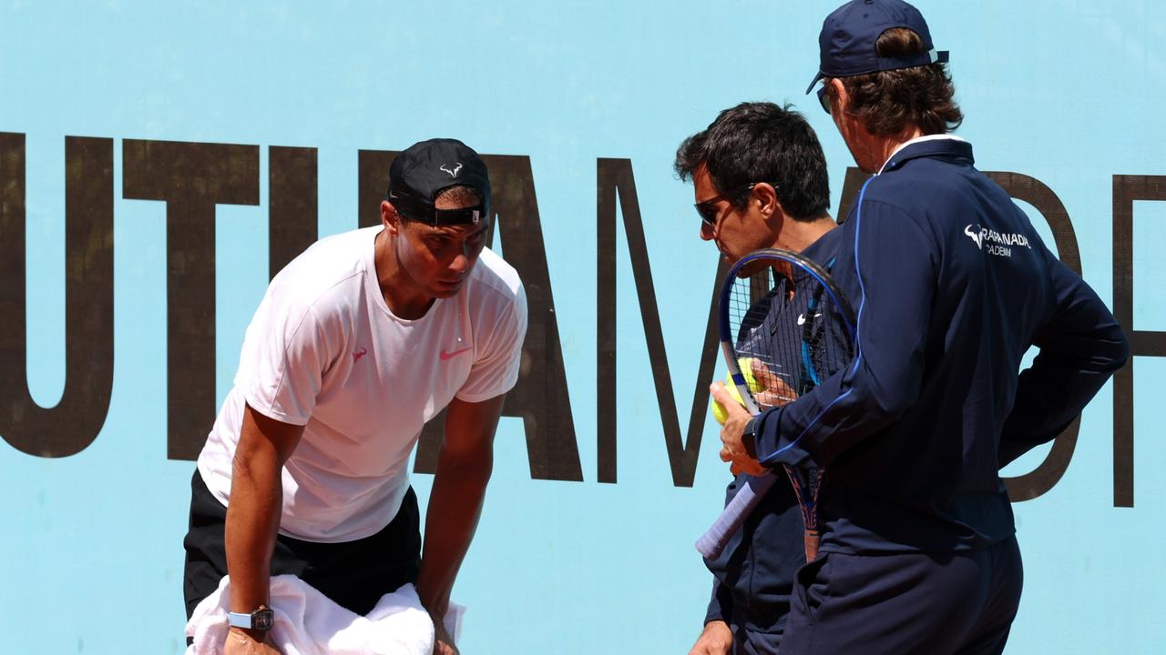 Nadal confirmed it will be his last time at the Madrid Open. (Photo by Clive Brunskill/Getty Images)