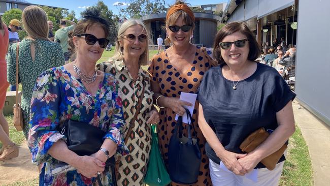 Lane Cove Melbourne Cup: Melinda, Janet, Adele and Mary-ann