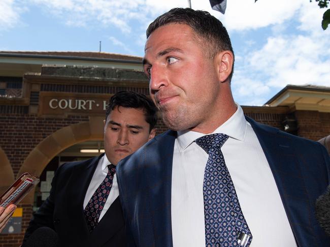 Sam Burgess was originally issued with a court attendance notice for driving without a NSW licence and using an unregistered vehicle. Picture: NCA NewsWire/Bianca De Marchi