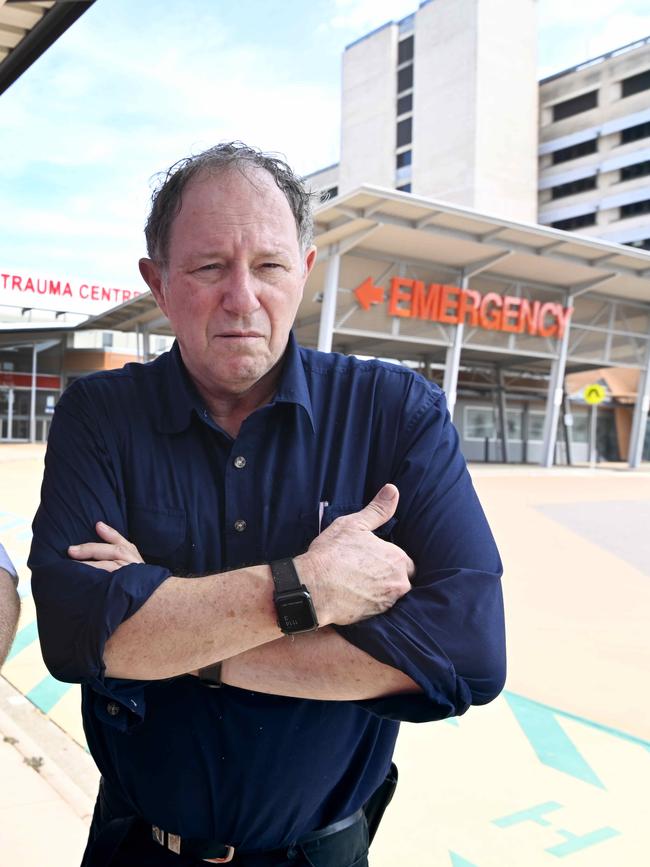 AMA NT president Associate Professor Rob Parker. Picture: Julianne Osborne