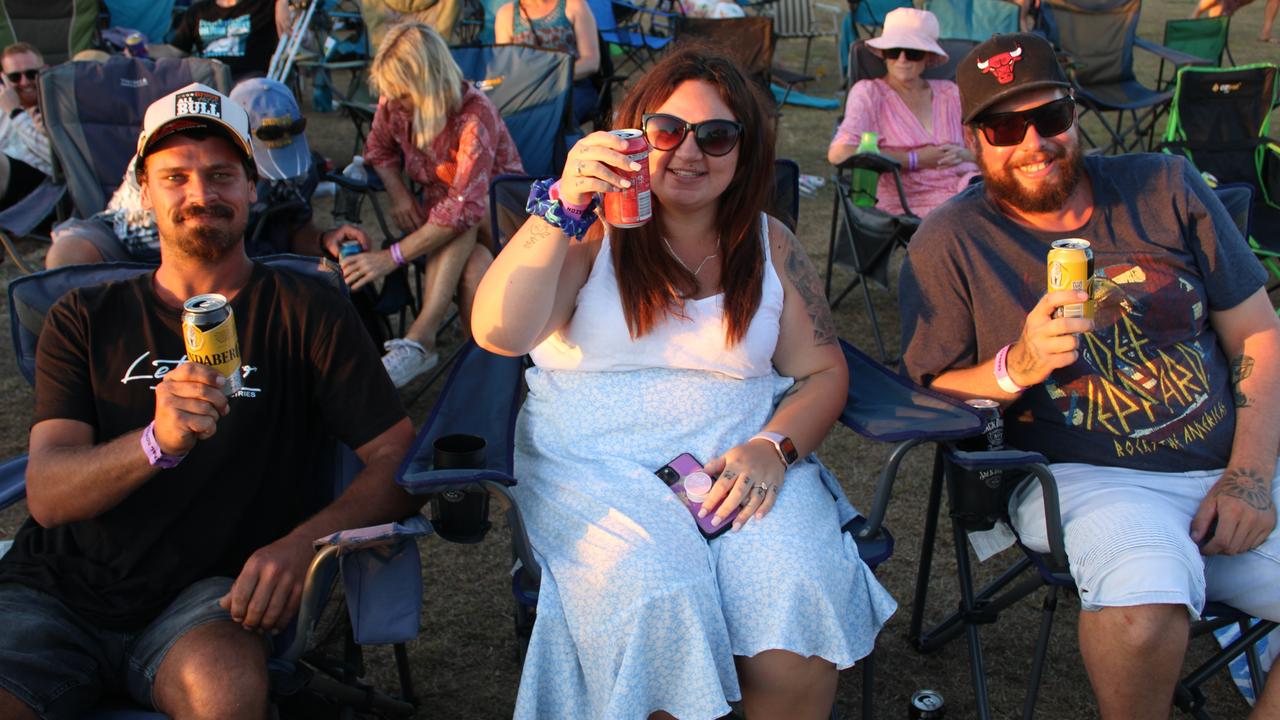 Cody Honor, Danielle Sillence and Chris Honor enjoyed the Lighthouse Rock 2023 festival on Saturday, October 14.