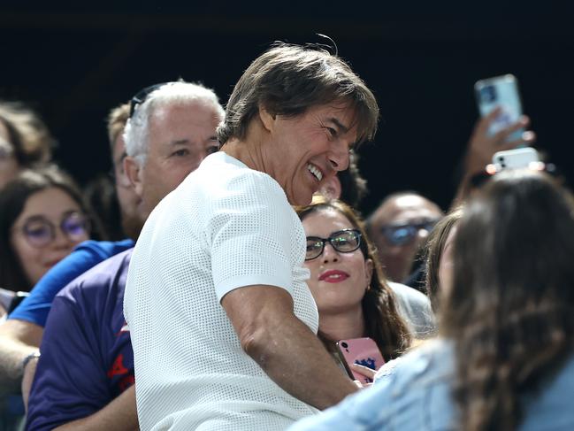 Tom Cruise has been a keen observer at these Olympics and is set to be involved in the closing ceremony. Picture: Arturo Holmes/Getty Images