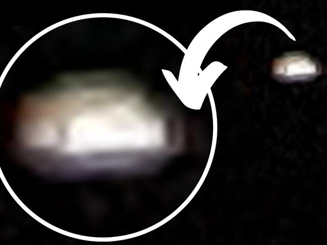 A Darwin teacher says he spotted a glowing orb-like UFO from the balcony of a Waterfront apartment on Tuesday. Picture: Supplied