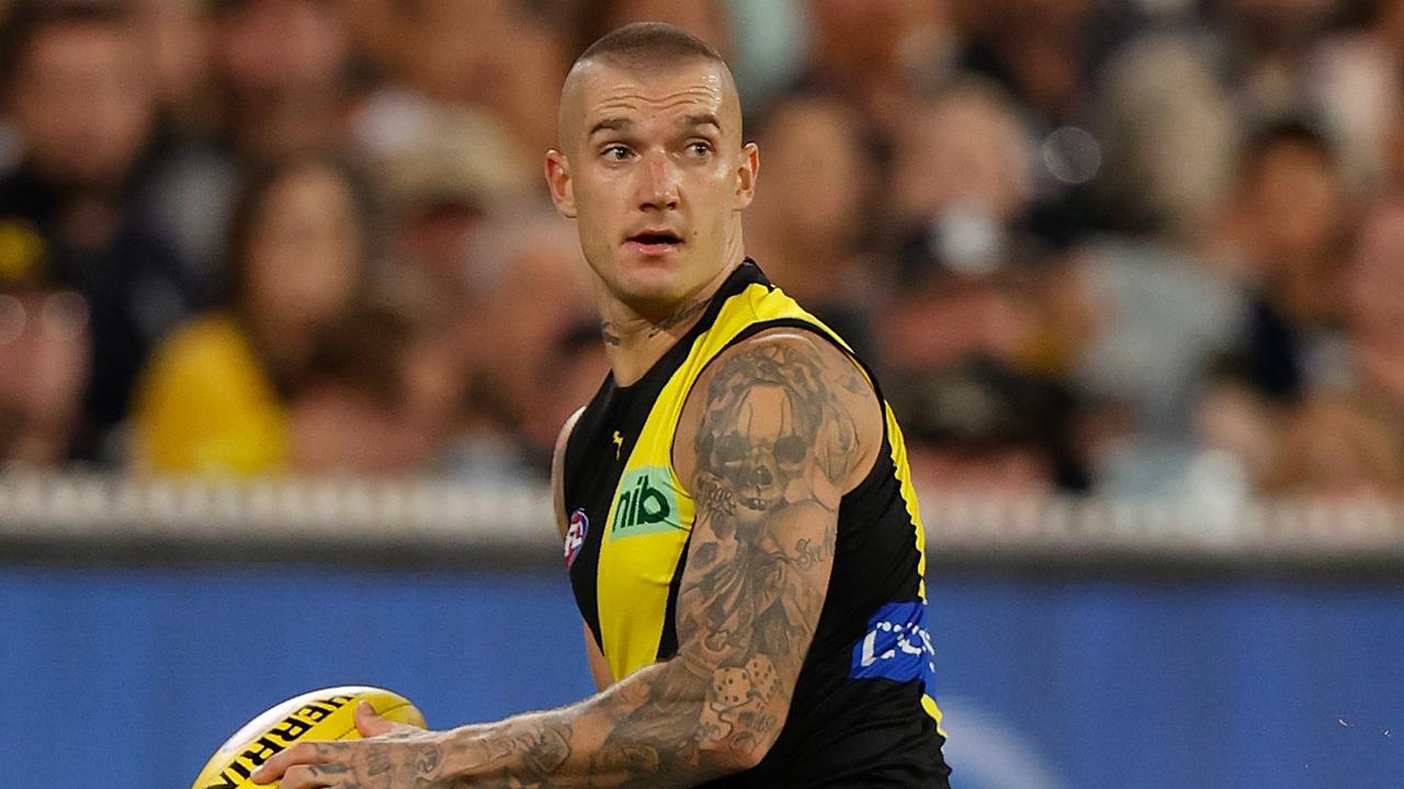 Dustin Martin of the Tigers. Picture: Michael Willson