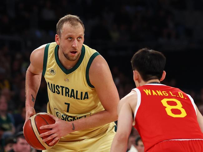 Joe Ingles was initially left out of the Boomers Olympic team. Picture: Graham Denholm/Getty Images