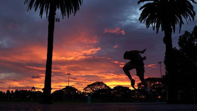 Sydney at sunset. Picture: Toby Zerna