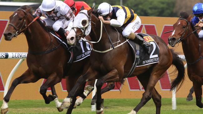 Golden Eagle and Toorak Handicap winner I'm Thunderstruck can add the Group 1 Doncaster to his resume. Picture: Grant Guy