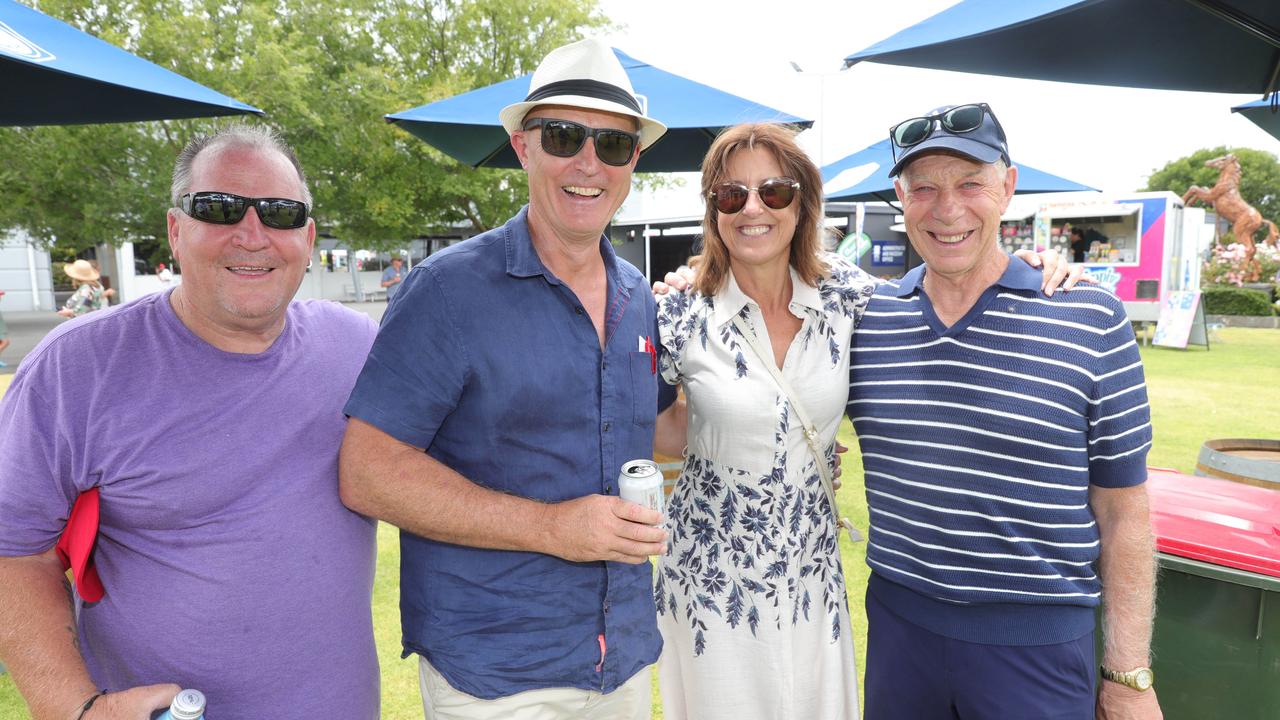 Dale Hurst, Andrew Gray, Robin Gray and Noel Smith. Picture: Mark Wilson.