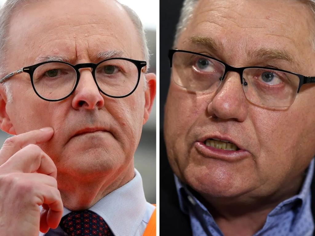 Ray Hadley savaged Anthony Albanese on Tuesday morning. Pictures: File