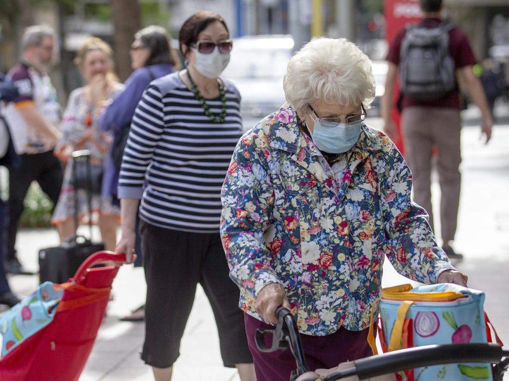 Prime Minister Scott Morrison says every day Australians are doing their best to ensure people are not let down during the coronavirus pandemic. Picture: NCA NewsWire / Sarah Marshall