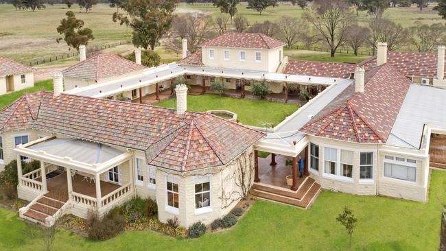 An 11-bedroom homestead standing since 1936 is on the Plumthorpe farm.